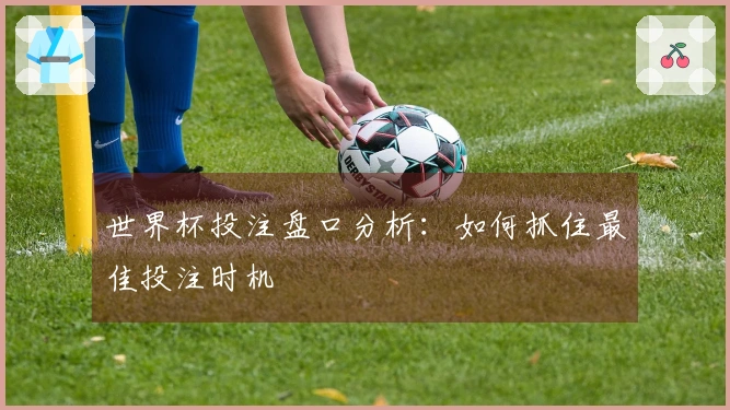 世界杯投注盘口分析：如何抓住最佳投注时机